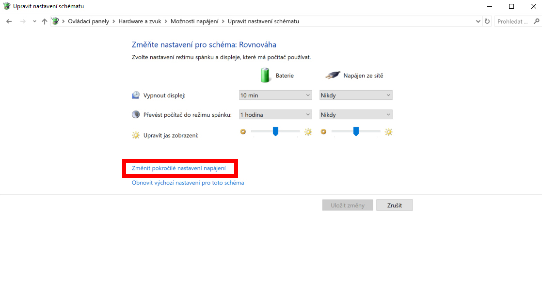 Windows 10 – Změna pokročilého napájení baterie Windows 10 – Změna pokročilého napájení baterie